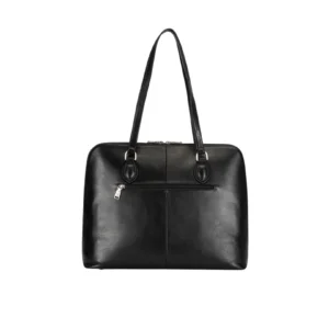 Oxford 3679 Medium Leather Laptop Handbag Black