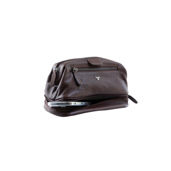 Brando Genuine Leather Wash Bag 92901 Impala Brown R2950 6