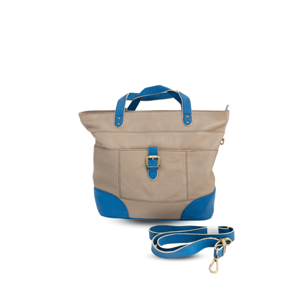 Galaxy Ladies Handbags GHN577 Cow Leather 6009525807228 Grey blue R1799
