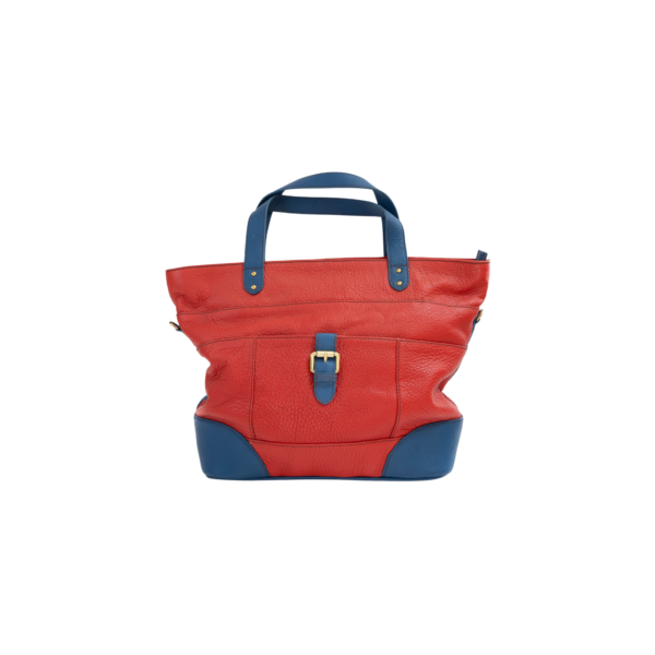 Galaxy Ladies Handbags GHN577 Cow Leather 6009525807228 Red blue R1799
