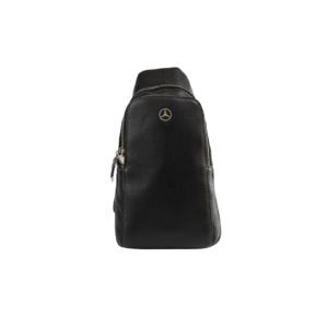 Mercedes Benz Leather Crossbody Backpack Black