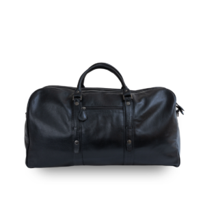 Nouveau Men’s Leather Duffel Bag - Black