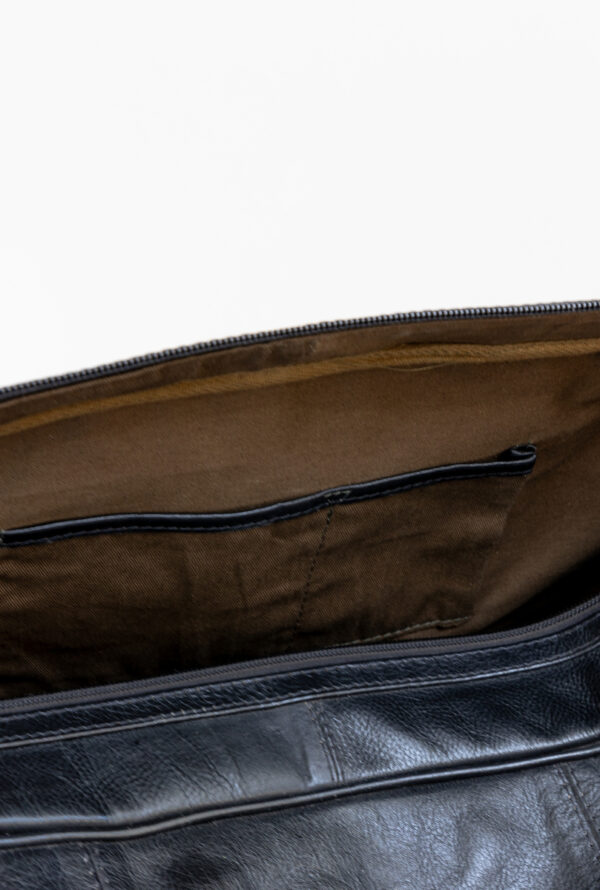 Nouveau Mens Leather Duffel Bag 4